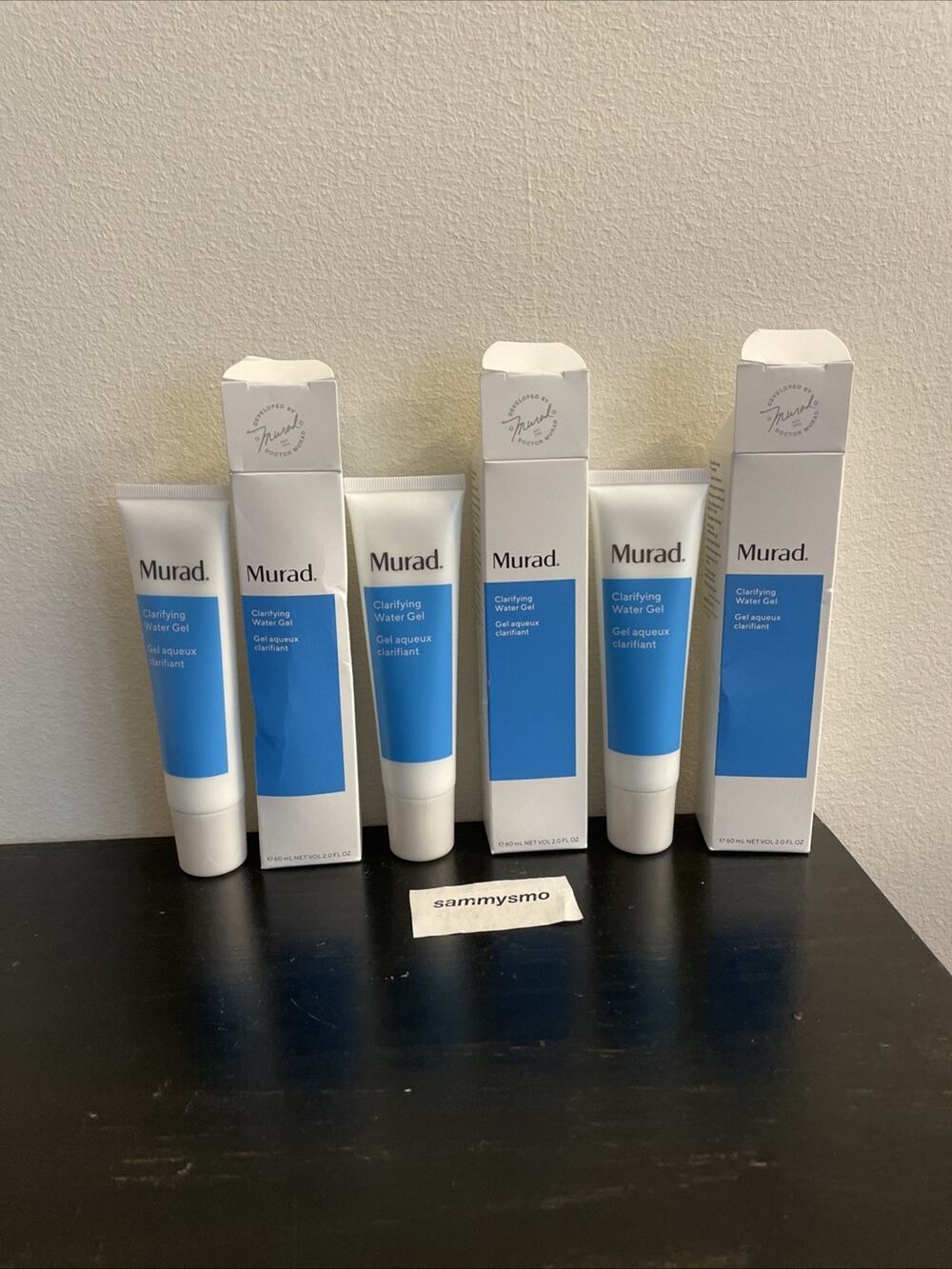 MURAD Clarifying Water Gel Moisturizer step 3, 2 oz x3